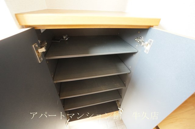 パルテール・スクウェアの収納