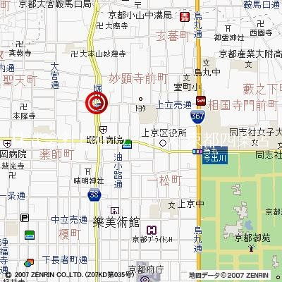 グランドパレス堀川パートⅡの地図