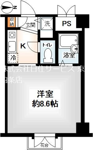 グランドパレス堀川パートⅡの間取り