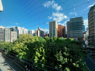 【展望】 | 部屋からダイレクトに緑です。山です。福岡市中央区で、これは贅沢だともいえます。