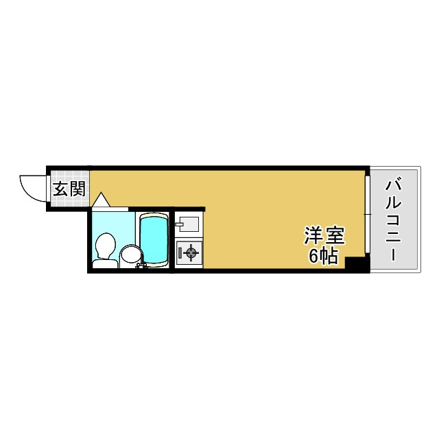 セントラルハイツ湊川の間取り|間取り