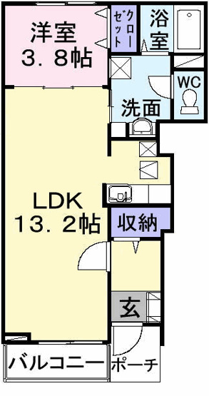 【間取り】 | ゾーナブローテⅡ