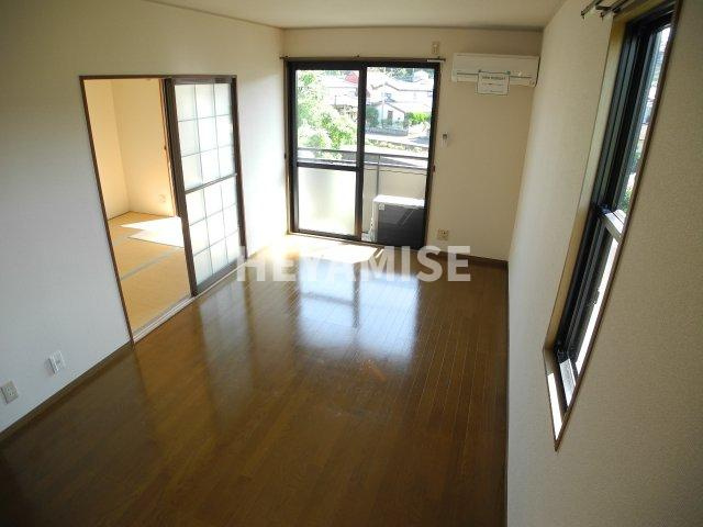 セジュールマリモⅡの居間・リビング|※室内画像は別号室のもの