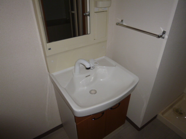 倉敷市福田町福田のアパートの洗面所