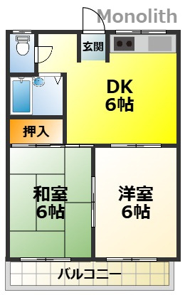 アミューズメント和泉の間取り