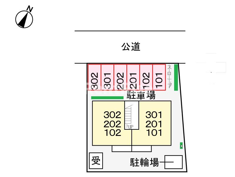 ライブタウン多加木の区画図