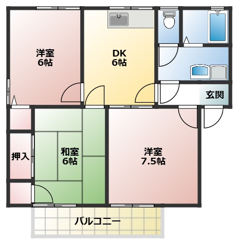 エクセル２１の間取り