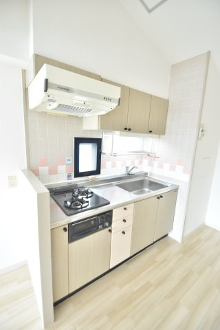 大阪市城東区中央１丁目の賃貸マンションのキッチン