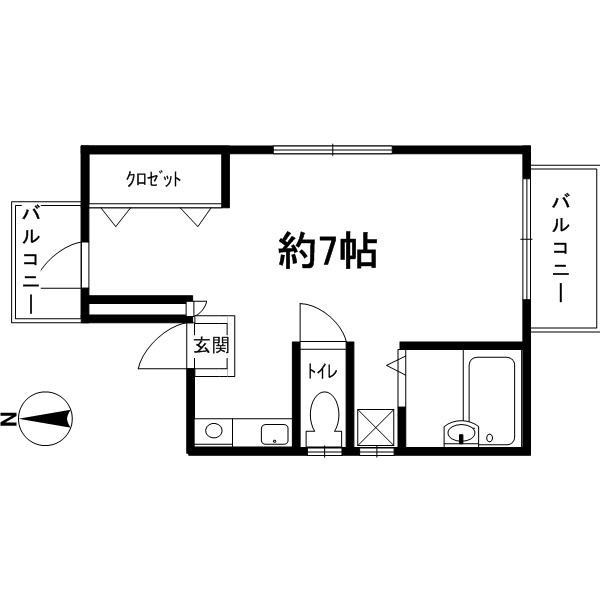 ラジャーコート王子の間取り