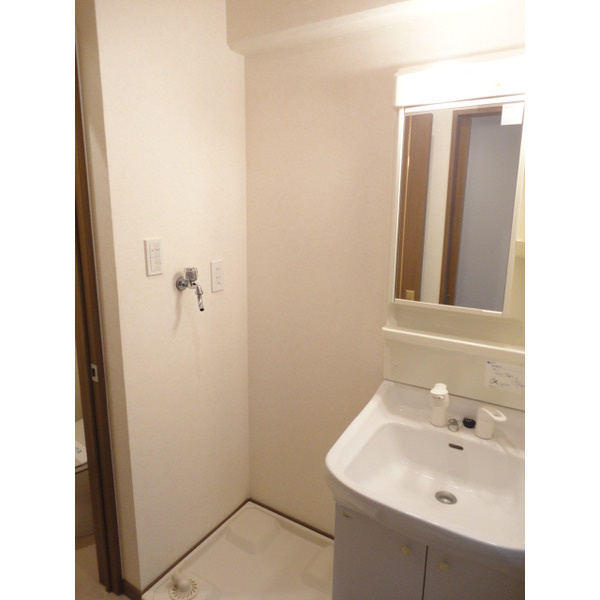 E・POPULAR（イーポプラール）【キャッシュバック対象】の洗面所|スペースが確保できる洗面所です