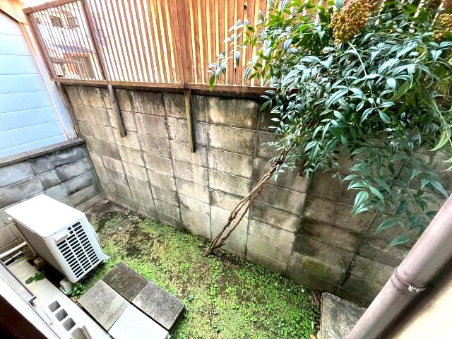 上桂森下町貸家の庭|お庭でゆったりと過ごせます