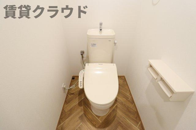 末広ウッドヴィレッジのトイレ|落ち着いたトイレです