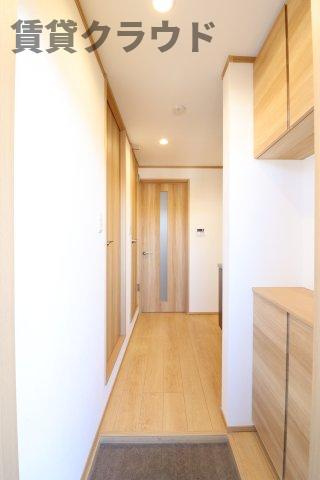 末広ウッドヴィレッジの玄関|ゆったりとした玄関です