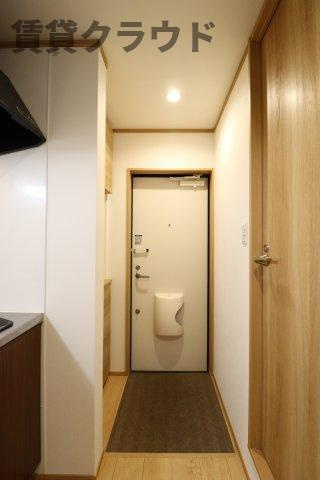 末広ウッドヴィレッジの玄関|明るい玄関です