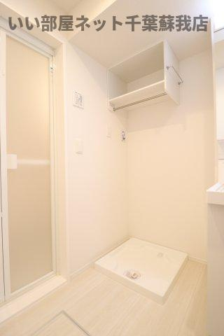 アヴァンスコート参番館の洗面所|室内洗濯機置き場