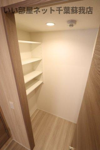 アヴァンスコート参番館の収納|専用の収納スペースです