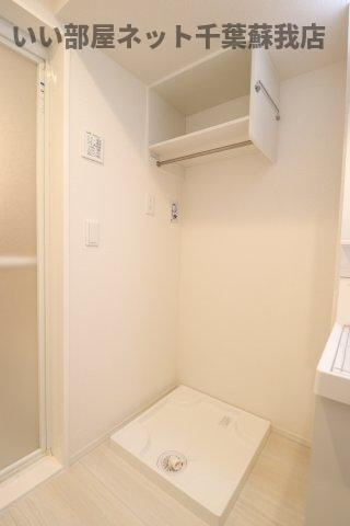 アヴァンスコート参番館の洗面所|室内洗濯機置き場