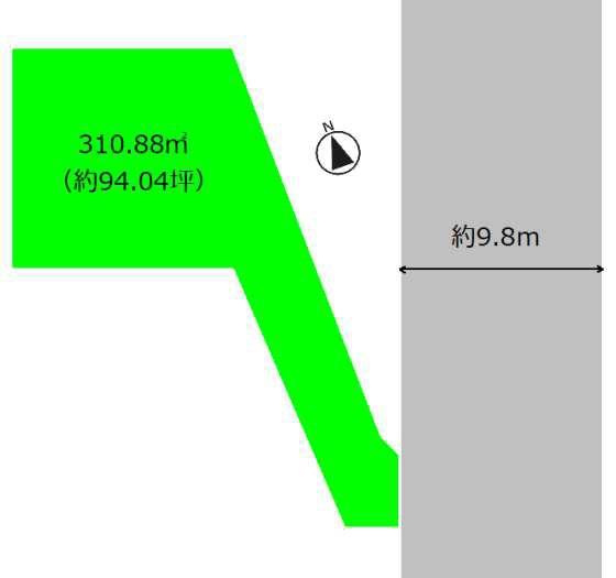 岩出市川尻　土地の土地図