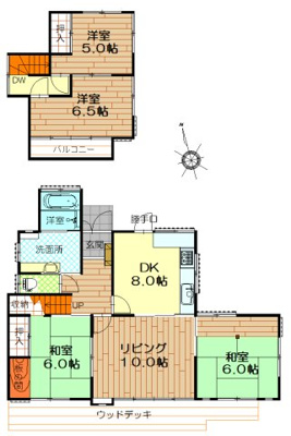 【その他】 | 春日部市西金野井土地 | 既存建物の間取り