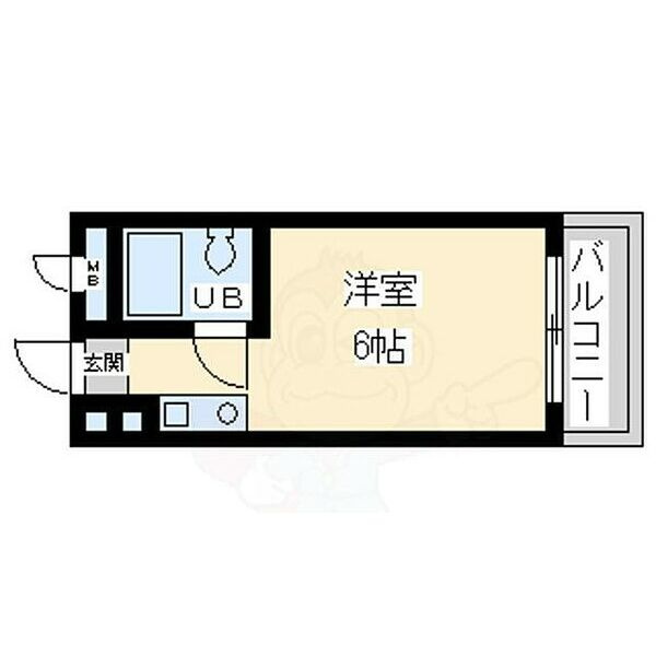 ラフォーレ北野田の間取り