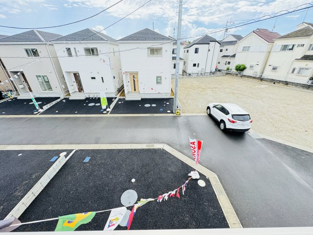 市川市下貝塚新築戸建（下貝塚第３）の展望|バルコニーより道路側眺望
