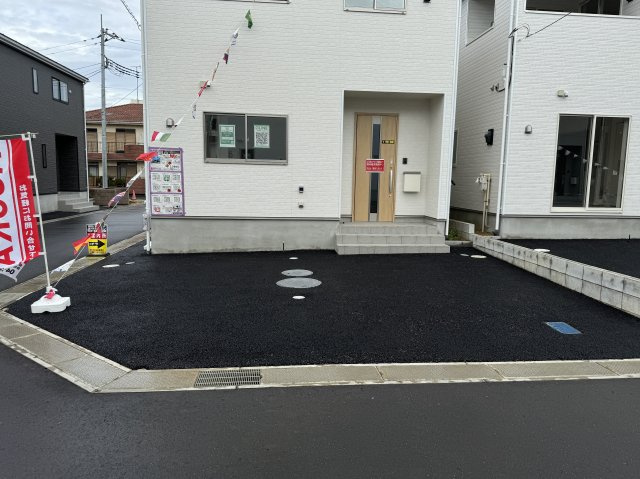 市川市下貝塚新築戸建（下貝塚第３）の駐車場|1号棟駐車スペース・並列２台駐車可