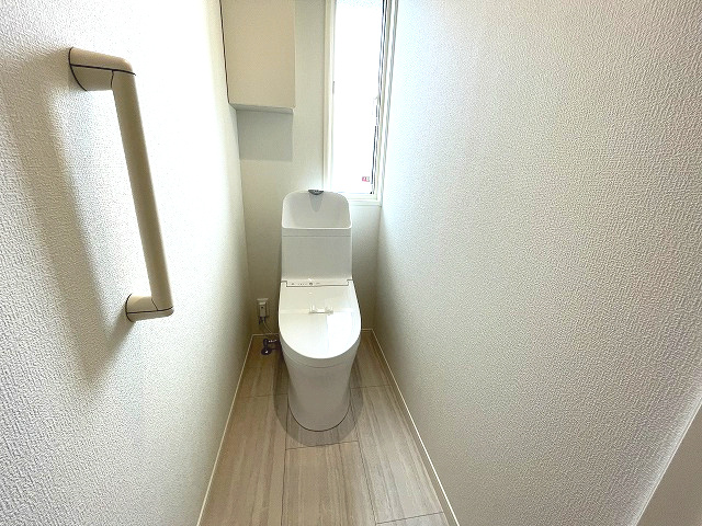 鹿児島市大明丘三丁目戸建てのトイレ|2階にもトイレが備えられており便利です。