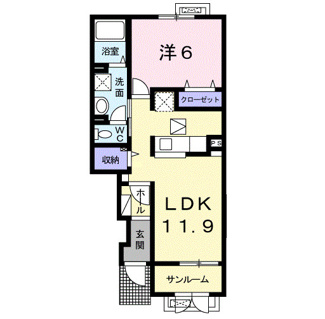 【間取り】 | クレメント　Ａ