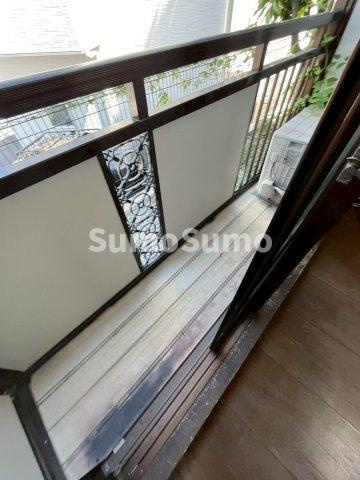 シティハイムケントのバルコニー