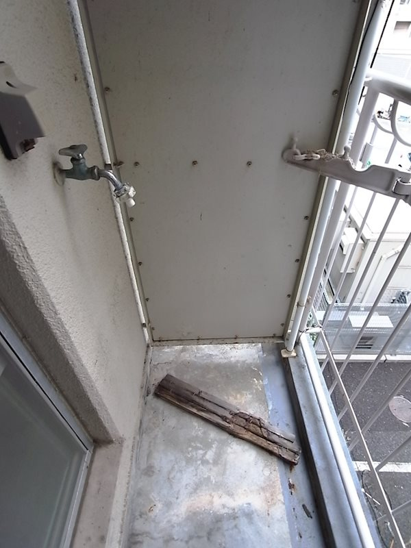 スマイルヴィラ門戸のバルコニー