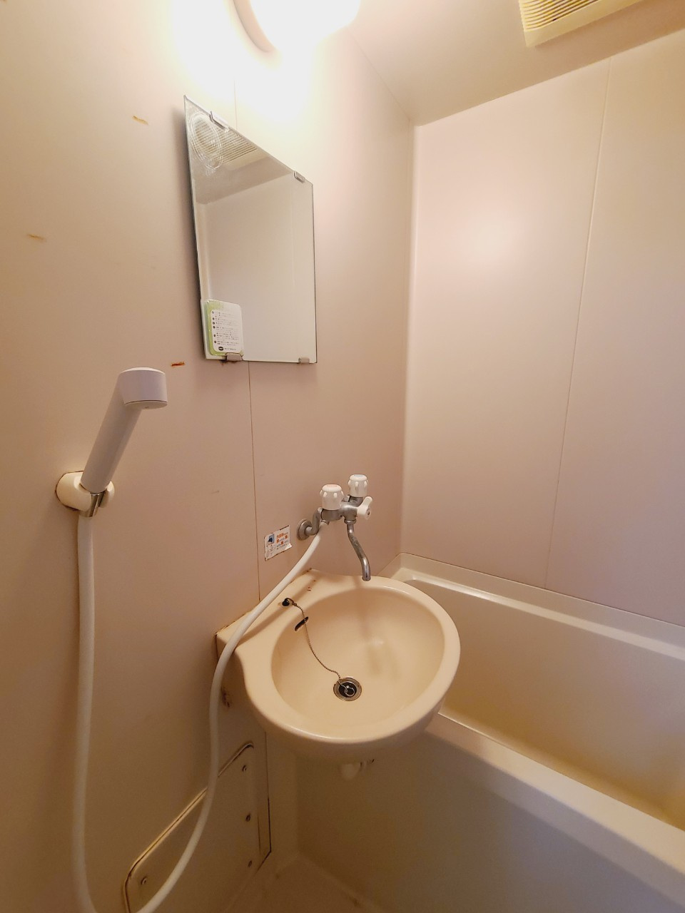 ソレイユの洗面所