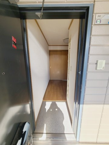 ソレイユの玄関