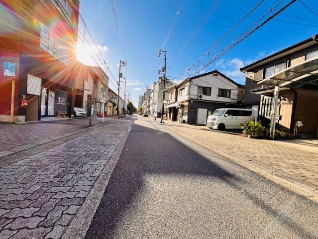 東九条室町の前面道路含む現地写真