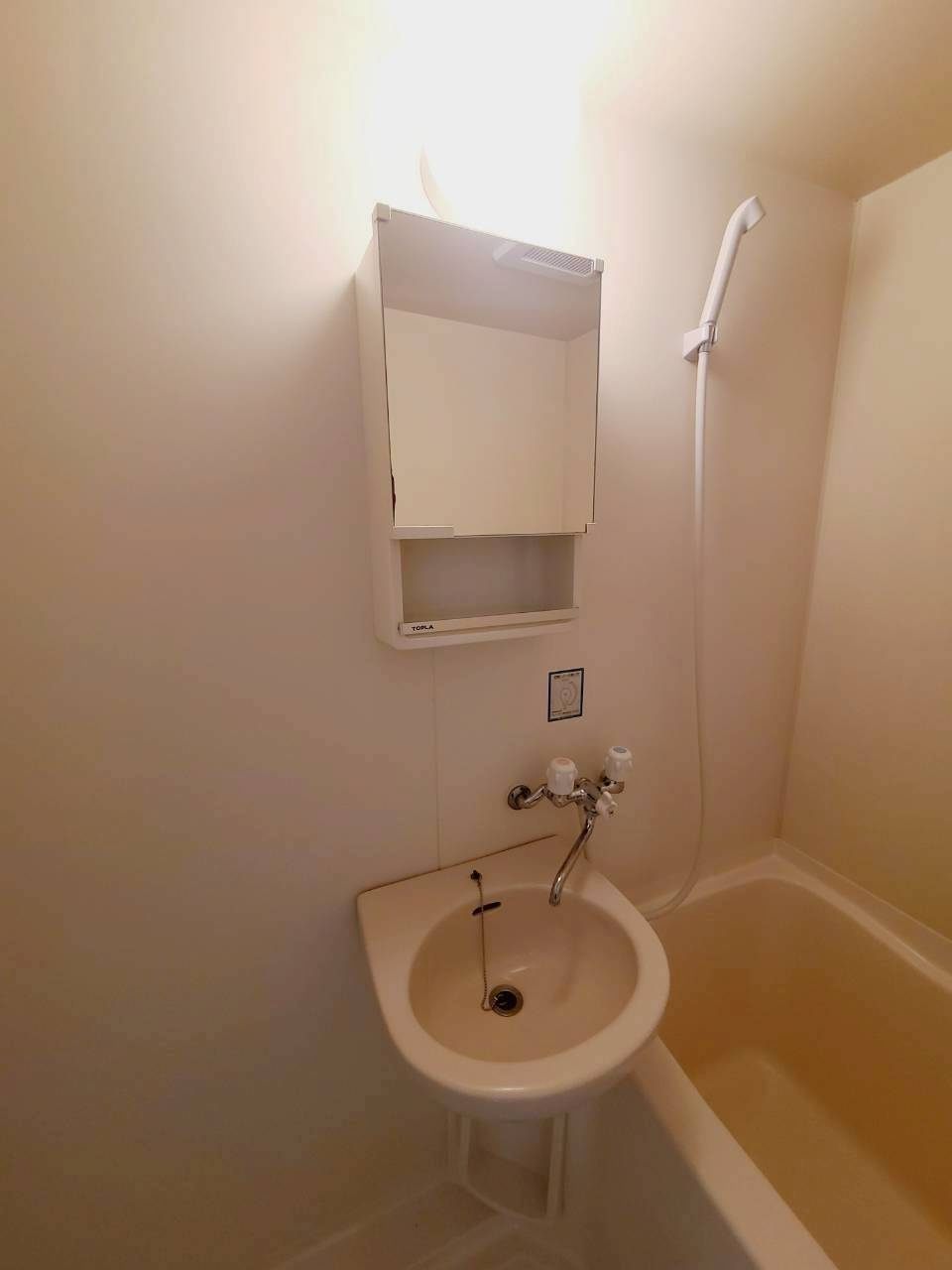 ヴィラ上ヶ原の洗面所