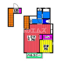 【間取り】 | コンフォールさくらの間取り