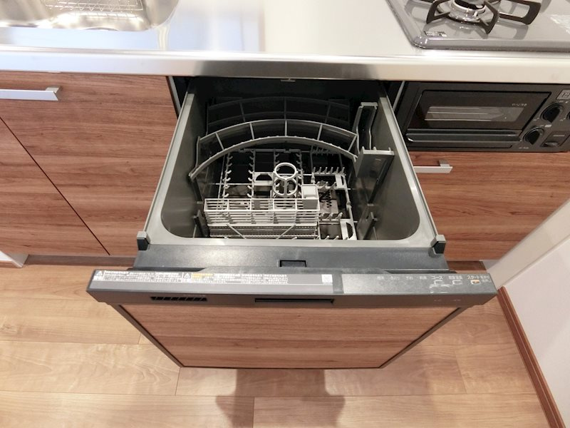 ジョイ御池のキッチン|食器乾燥機です。洗う手間を省くことが出来ます。