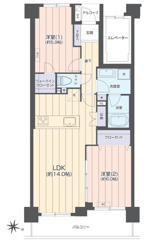 【間取り】 | □■グレーシア湘南平塚■□