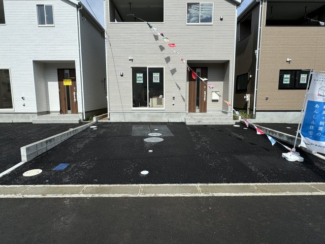市川市下貝塚新築戸建（下貝塚第３）の駐車場|3号棟駐車スペース・並列２台駐車可