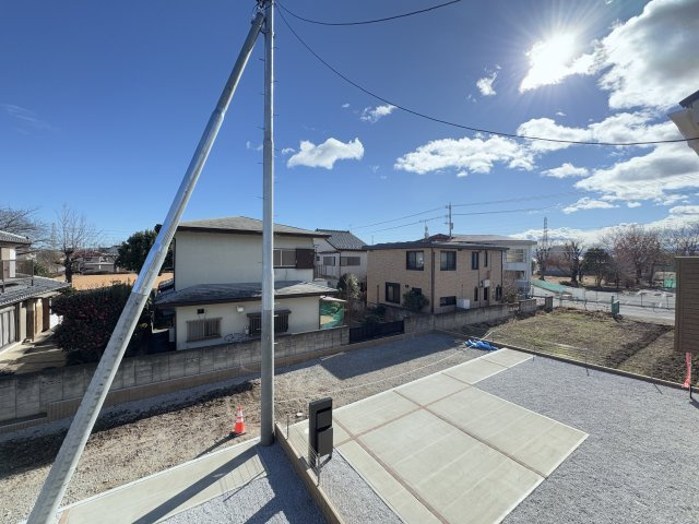 新築　前橋市朝倉町4丁目　Blooming　Garden　2号棟の展望|現地写真　前橋市朝倉町4丁目　Blooming　Garden