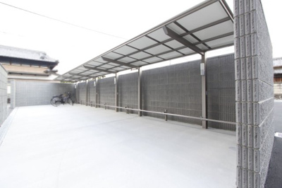 【その他共用部分】 | トリシア新庄 | 駐輪場です