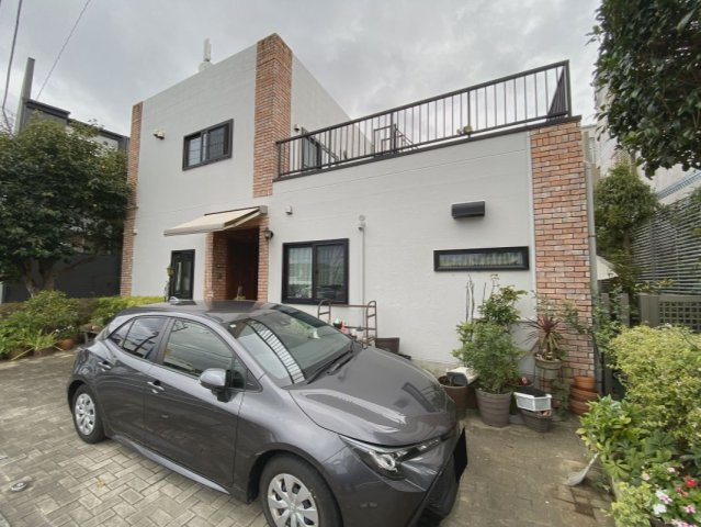 屋上付き二世帯住宅　八千代台北７丁目　RC造中古戸建の外観