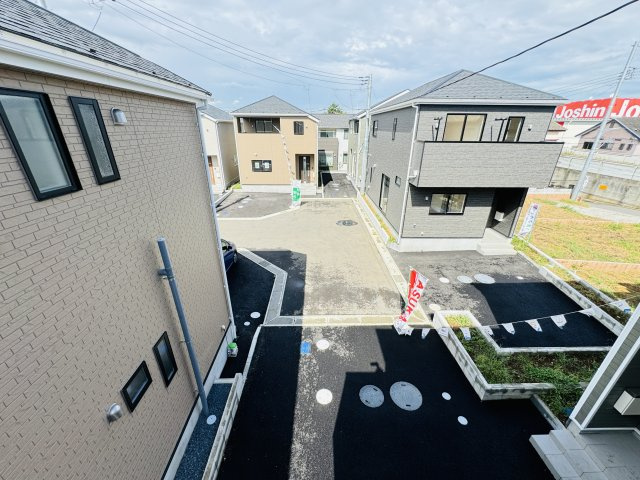 市川市下貝塚新築戸建（下貝塚第３）の展望|バルコニーより道路側眺望