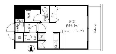 【間取り】 | サンクレール高井戸