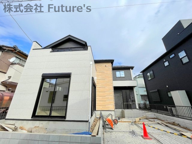 流山市鰭ヶ崎　新築戸建　全2棟　1号棟の外観|子育て世帯に人気の流山エリア！新築分譲住宅・全2棟