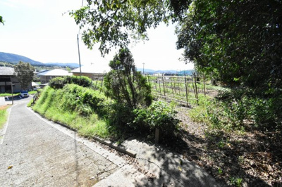 【前面道路含む現地写真】 | 中郷町字平原 土地