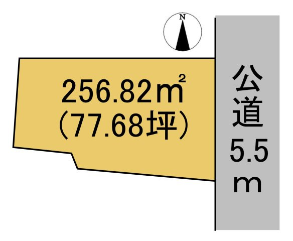 売土地　大垣市赤坂町　77.68坪