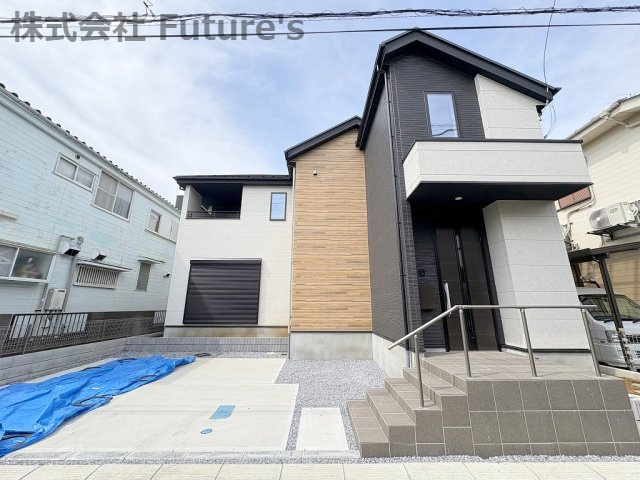 流山市鰭ヶ崎　新築戸建　全2棟　2号棟の外観|子育て世帯に人気の流山エリア！新築分譲住宅・全2棟