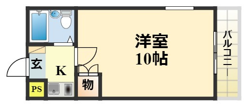 ベルメゾンアルヴェの間取り