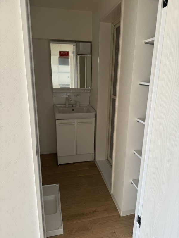 北野田大発マンションの洗面所