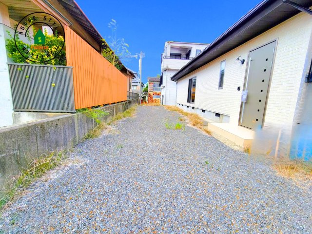 都城市前田町(1号棟）の庭|お庭で自由な時間を過ごせます。
